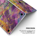 Liquid Abstract Paint Remix V71 - Skin Decal Wrap Kit Compatible with the Apple MacBook Pro, Pro with Touch Bar or Air (11", 12", 13", 15" & 16" - All Versions Available)