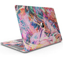Liquid Abstract Paint Remix V73 - Skin Decal Wrap Kit Compatible with the Apple MacBook Pro, Pro with Touch Bar or Air (11", 12", 13", 15" & 16" - All Versions Available)