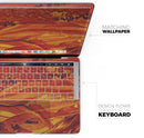 Liquid Abstract Paint Remix V75 - Skin Decal Wrap Kit Compatible with the Apple MacBook Pro, Pro with Touch Bar or Air (11", 12", 13", 15" & 16" - All Versions Available)