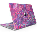 Liquid Abstract Paint Remix V76 - Skin Decal Wrap Kit Compatible with the Apple MacBook Pro, Pro with Touch Bar or Air (11", 12", 13", 15" & 16" - All Versions Available)