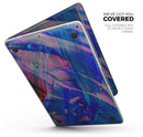Liquid Abstract Paint Remix V77 - Skin Decal Wrap Kit Compatible with the Apple MacBook Pro, Pro with Touch Bar or Air (11", 12", 13", 15" & 16" - All Versions Available)