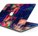 Liquid Abstract Paint Remix V7 - Skin Decal Wrap Kit Compatible with the Apple MacBook Pro, Pro with Touch Bar or Air (11", 12", 13", 15" & 16" - All Versions Available)