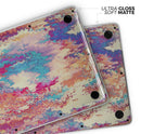 Liquid Abstract Paint Remix V80 - Skin Decal Wrap Kit Compatible with the Apple MacBook Pro, Pro with Touch Bar or Air (11", 12", 13", 15" & 16" - All Versions Available)