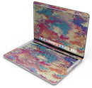 Liquid Abstract Paint Remix V80 - Skin Decal Wrap Kit Compatible with the Apple MacBook Pro, Pro with Touch Bar or Air (11", 12", 13", 15" & 16" - All Versions Available)