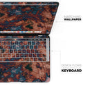 Liquid Abstract Paint Remix V81 - Skin Decal Wrap Kit Compatible with the Apple MacBook Pro, Pro with Touch Bar or Air (11", 12", 13", 15" & 16" - All Versions Available)