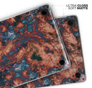 Liquid Abstract Paint Remix V81 - Skin Decal Wrap Kit Compatible with the Apple MacBook Pro, Pro with Touch Bar or Air (11", 12", 13", 15" & 16" - All Versions Available)