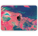 Liquid Abstract Paint Remix V83 - Skin Decal Wrap Kit Compatible with the Apple MacBook Pro, Pro with Touch Bar or Air (11", 12", 13", 15" & 16" - All Versions Available)
