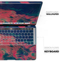 Liquid Abstract Paint Remix V83 - Skin Decal Wrap Kit Compatible with the Apple MacBook Pro, Pro with Touch Bar or Air (11", 12", 13", 15" & 16" - All Versions Available)