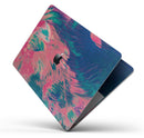 Liquid Abstract Paint Remix V83 - Skin Decal Wrap Kit Compatible with the Apple MacBook Pro, Pro with Touch Bar or Air (11", 12", 13", 15" & 16" - All Versions Available)