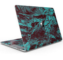 Liquid Abstract Paint Remix V85 - Skin Decal Wrap Kit Compatible with the Apple MacBook Pro, Pro with Touch Bar or Air (11", 12", 13", 15" & 16" - All Versions Available)