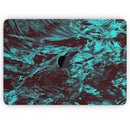 Liquid Abstract Paint Remix V85 - Skin Decal Wrap Kit Compatible with the Apple MacBook Pro, Pro with Touch Bar or Air (11", 12", 13", 15" & 16" - All Versions Available)
