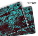 Liquid Abstract Paint Remix V85 - Skin Decal Wrap Kit Compatible with the Apple MacBook Pro, Pro with Touch Bar or Air (11", 12", 13", 15" & 16" - All Versions Available)