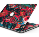 Liquid Abstract Paint Remix V88 - Skin Decal Wrap Kit Compatible with the Apple MacBook Pro, Pro with Touch Bar or Air (11", 12", 13", 15" & 16" - All Versions Available)