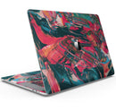 Liquid Abstract Paint Remix V88 - Skin Decal Wrap Kit Compatible with the Apple MacBook Pro, Pro with Touch Bar or Air (11", 12", 13", 15" & 16" - All Versions Available)