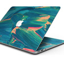 Liquid Abstract Paint Remix V89 - Skin Decal Wrap Kit Compatible with the Apple MacBook Pro, Pro with Touch Bar or Air (11", 12", 13", 15" & 16" - All Versions Available)