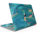 Liquid Abstract Paint Remix V89 - Skin Decal Wrap Kit Compatible with the Apple MacBook Pro, Pro with Touch Bar or Air (11", 12", 13", 15" & 16" - All Versions Available)