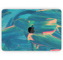 Liquid Abstract Paint Remix V89 - Skin Decal Wrap Kit Compatible with the Apple MacBook Pro, Pro with Touch Bar or Air (11", 12", 13", 15" & 16" - All Versions Available)