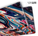 Liquid Abstract Paint Remix V8 - Skin Decal Wrap Kit Compatible with the Apple MacBook Pro, Pro with Touch Bar or Air (11", 12", 13", 15" & 16" - All Versions Available)