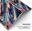 Liquid Abstract Paint Remix V8 - Skin Decal Wrap Kit Compatible with the Apple MacBook Pro, Pro with Touch Bar or Air (11", 12", 13", 15" & 16" - All Versions Available)