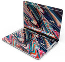 Liquid Abstract Paint Remix V8 - Skin Decal Wrap Kit Compatible with the Apple MacBook Pro, Pro with Touch Bar or Air (11", 12", 13", 15" & 16" - All Versions Available)