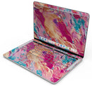 Liquid Abstract Paint Remix V90 - Skin Decal Wrap Kit Compatible with the Apple MacBook Pro, Pro with Touch Bar or Air (11", 12", 13", 15" & 16" - All Versions Available)