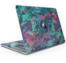Liquid Abstract Paint Remix V91 - Skin Decal Wrap Kit Compatible with the Apple MacBook Pro, Pro with Touch Bar or Air (11", 12", 13", 15" & 16" - All Versions Available)