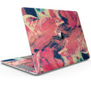 Liquid Abstract Paint Remix V92 - Skin Decal Wrap Kit Compatible with the Apple MacBook Pro, Pro with Touch Bar or Air (11", 12", 13", 15" & 16" - All Versions Available)