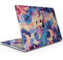 Liquid Abstract Paint Remix V94 - Skin Decal Wrap Kit Compatible with the Apple MacBook Pro, Pro with Touch Bar or Air (11", 12", 13", 15" & 16" - All Versions Available)