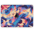 Liquid Abstract Paint Remix V94 - Skin Decal Wrap Kit Compatible with the Apple MacBook Pro, Pro with Touch Bar or Air (11", 12", 13", 15" & 16" - All Versions Available)