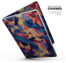 Liquid Abstract Paint Remix V94 - Skin Decal Wrap Kit Compatible with the Apple MacBook Pro, Pro with Touch Bar or Air (11", 12", 13", 15" & 16" - All Versions Available)