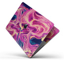 Liquid Abstract Paint Remix V95 - Skin Decal Wrap Kit Compatible with the Apple MacBook Pro, Pro with Touch Bar or Air (11", 12", 13", 15" & 16" - All Versions Available)