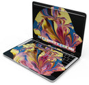 Liquid Abstract Paint V11 - Skin Decal Wrap Kit Compatible with the Apple MacBook Pro, Pro with Touch Bar or Air (11", 12", 13", 15" & 16" - All Versions Available)