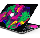 Liquid Abstract Paint V12 - Skin Decal Wrap Kit Compatible with the Apple MacBook Pro, Pro with Touch Bar or Air (11", 12", 13", 15" & 16" - All Versions Available)
