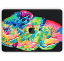 Liquid Abstract Paint V14 - Skin Decal Wrap Kit Compatible with the Apple MacBook Pro, Pro with Touch Bar or Air (11", 12", 13", 15" & 16" - All Versions Available)