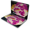Liquid Abstract Paint V15 - Skin Decal Wrap Kit Compatible with the Apple MacBook Pro, Pro with Touch Bar or Air (11", 12", 13", 15" & 16" - All Versions Available)