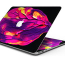 Liquid Abstract Paint V17 - Skin Decal Wrap Kit Compatible with the Apple MacBook Pro, Pro with Touch Bar or Air (11", 12", 13", 15" & 16" - All Versions Available)