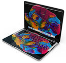 Liquid Abstract Paint V19 - Skin Decal Wrap Kit Compatible with the Apple MacBook Pro, Pro with Touch Bar or Air (11", 12", 13", 15" & 16" - All Versions Available)