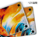 Liquid Abstract Paint V1 - Skin Decal Wrap Kit Compatible with the Apple MacBook Pro, Pro with Touch Bar or Air (11", 12", 13", 15" & 16" - All Versions Available)