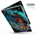 Liquid Abstract Paint V21 - Skin Decal Wrap Kit Compatible with the Apple MacBook Pro, Pro with Touch Bar or Air (11", 12", 13", 15" & 16" - All Versions Available)