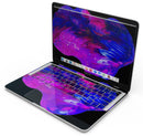 Liquid Abstract Paint V22 - Skin Decal Wrap Kit Compatible with the Apple MacBook Pro, Pro with Touch Bar or Air (11", 12", 13", 15" & 16" - All Versions Available)