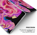 Liquid Abstract Paint V24 - Skin Decal Wrap Kit Compatible with the Apple MacBook Pro, Pro with Touch Bar or Air (11", 12", 13", 15" & 16" - All Versions Available)