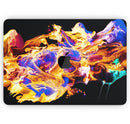 Liquid Abstract Paint V25 - Skin Decal Wrap Kit Compatible with the Apple MacBook Pro, Pro with Touch Bar or Air (11", 12", 13", 15" & 16" - All Versions Available)