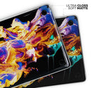Liquid Abstract Paint V25 - Skin Decal Wrap Kit Compatible with the Apple MacBook Pro, Pro with Touch Bar or Air (11", 12", 13", 15" & 16" - All Versions Available)