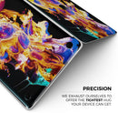 Liquid Abstract Paint V25 - Skin Decal Wrap Kit Compatible with the Apple MacBook Pro, Pro with Touch Bar or Air (11", 12", 13", 15" & 16" - All Versions Available)