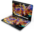 Liquid Abstract Paint V25 - Skin Decal Wrap Kit Compatible with the Apple MacBook Pro, Pro with Touch Bar or Air (11", 12", 13", 15" & 16" - All Versions Available)