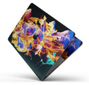 Liquid Abstract Paint V25 - Skin Decal Wrap Kit Compatible with the Apple MacBook Pro, Pro with Touch Bar or Air (11", 12", 13", 15" & 16" - All Versions Available)