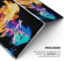 Liquid Abstract Paint V26 - Skin Decal Wrap Kit Compatible with the Apple MacBook Pro, Pro with Touch Bar or Air (11", 12", 13", 15" & 16" - All Versions Available)