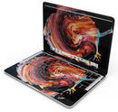 Liquid Abstract Paint V27 - Skin Decal Wrap Kit Compatible with the Apple MacBook Pro, Pro with Touch Bar or Air (11", 12", 13", 15" & 16" - All Versions Available)