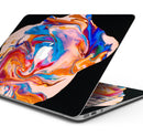 Liquid Abstract Paint V28 - Skin Decal Wrap Kit Compatible with the Apple MacBook Pro, Pro with Touch Bar or Air (11", 12", 13", 15" & 16" - All Versions Available)