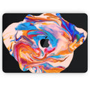 Liquid Abstract Paint V28 - Skin Decal Wrap Kit Compatible with the Apple MacBook Pro, Pro with Touch Bar or Air (11", 12", 13", 15" & 16" - All Versions Available)